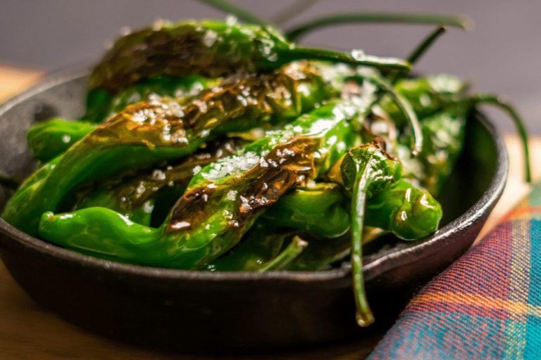 Chiles Toreados Authentic Blistered Mexican Peppers Dish