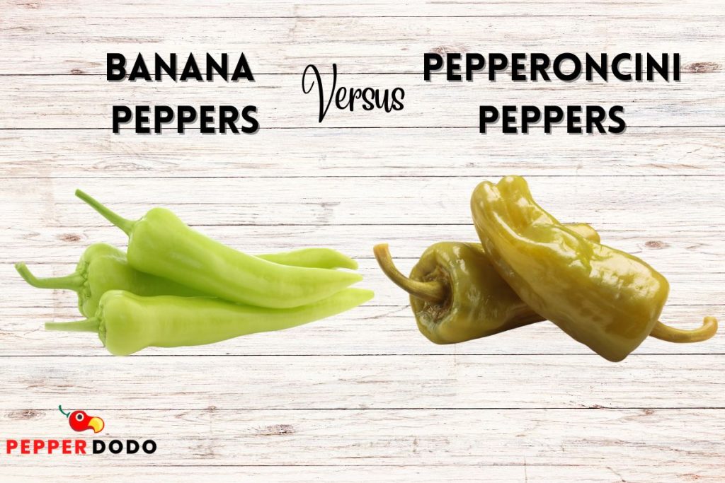 banana pepper vs pepperoncini