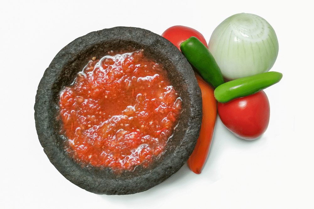 salsa roja fresh ingredients